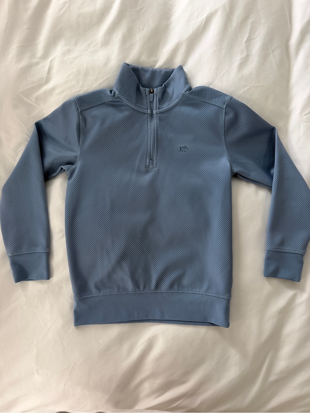 Boys southern tide golf quarter zip long sleeve pullover